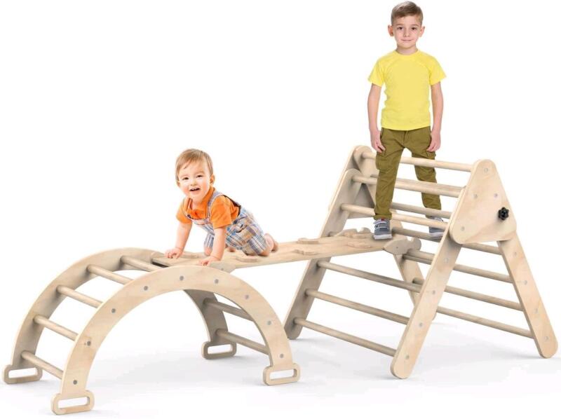 NEW in Box Pikler Triangle Climbing Toys Retails for $200
