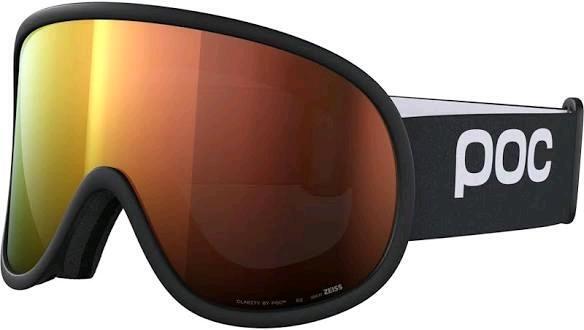 New POC Adult Ski Goggles PC40870871ONE1 Retina Uranium Black, Clarity Intense, Partly Sunny Orange/CAT 2 | Retails Over $230 USD!