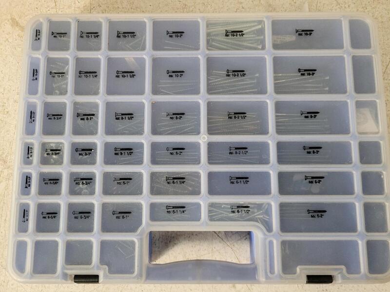 Various Size Screw Set in Case