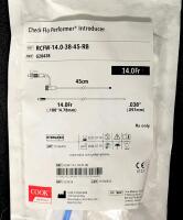 New COOK MEDICAL G28438 Performer Check-Flo RCFW-14.0-38-45-RB, Introducer 14Fr. x 45cm, Introducer Only, Retails Over $400!