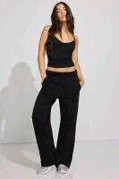 New Garage sz Small Women's Straight Leg Ultra Fleece Trackpants Retails for $64.95
