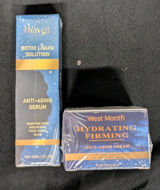 New Anti Aging Serum & Hydrating Firming Anti Aging Cream. Expires Earliest March 2028.