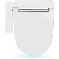 New VOVO VB-3100SR Round Bidet Toilet Seat, Warm Water, LED Light, Heated Seat, White, Dryer, Stainless Steel Nozzle. Retails for $400