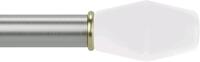 New Umbra FADE KNOB 1" Curtain Rod 72 to 144"
