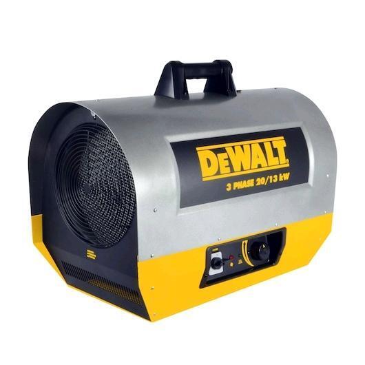 New In Box DeWalt Forced Air Electric Construction Heater (13/20 kw). DXH2003TS. Retails for $999
