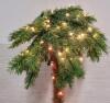 Palm Island Home Pre-Lit Palm Tree . Measures 5ft. Tall . Tested Working - 2