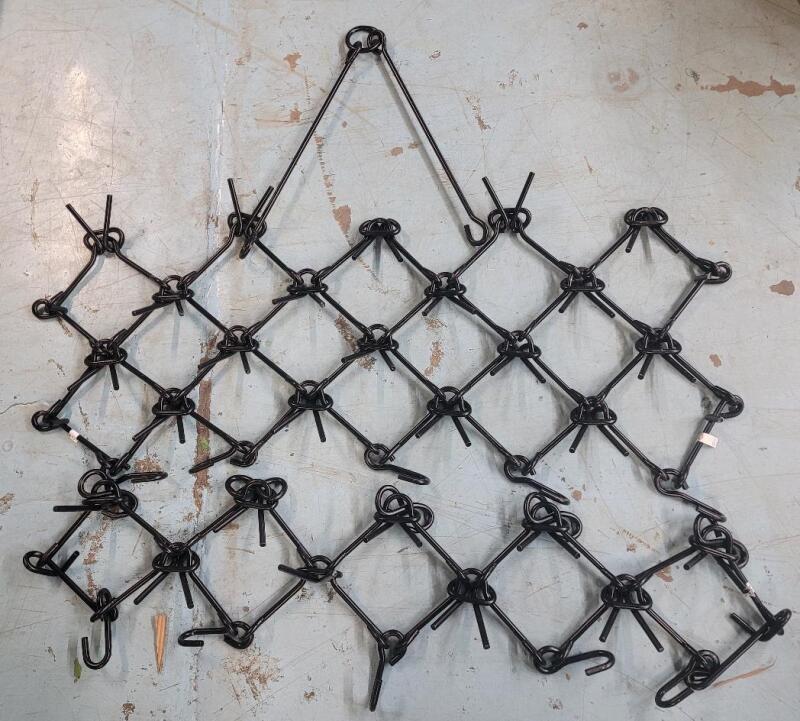 New - Heavy Duty Steel 3.5ft.&times;5ft Yard Leveling Drag Harrow , Tow Behind Agricultural-Style Drag .