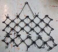 New - Heavy Duty Steel 3.5ft.&times;5ft Yard Leveling Drag Harrow , Tow Behind Agricultural-Style Drag .