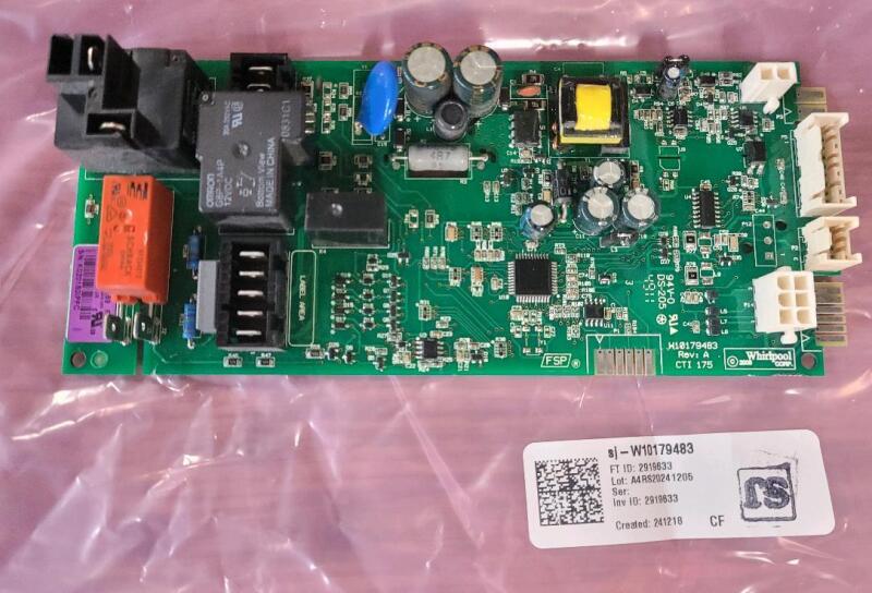 As New - Whirlpool Dryer Control Board , Part # W10376683 . Untested , As Is .