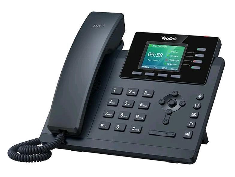 New - Yealink SIP-T34W WiFi IP Phone, 4 VoIP Accounts. 2.4-Inch Color Display. Dual-Port Gigabit Ethernet, 802.3af PoE . Retail $150