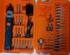 Black & Decker Cordless 2.4Volt Cordless Screwdriver Kit , 99% Complete (missing 1 drill bit) . Tested Working - 2