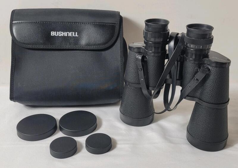 Bushnell Insta-Focus Ensign 10&times;50 / 277ft at 1000yds Binoculars w/Case