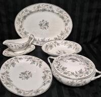 7 Piece Beautiful Grosvenor Serving Dishes - Crestwood Pattern