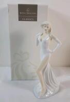Royal Doulton Classics " The Sensual Collection SIMONE " Figurine , HN 4535 - Original Box . Measures 10 &frac34; tall . No chips or cracks