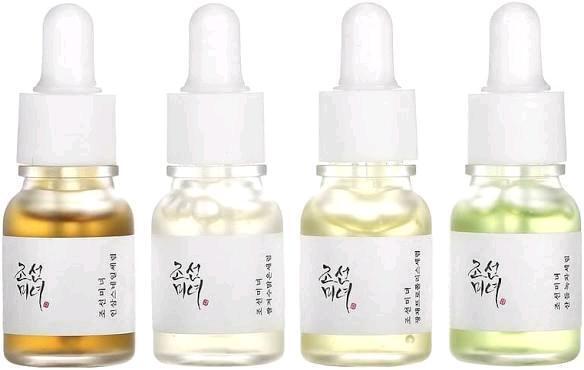 New BEAUTY OF JOSEON Korean Skin Care 4pc Hamgbang Serum Discovery Kit, 10ml ea, EXP 2027