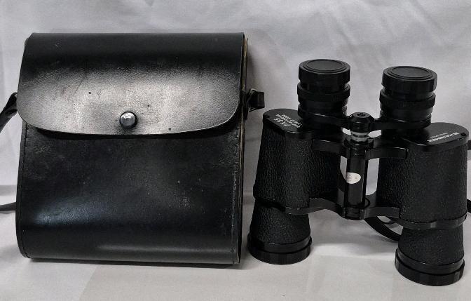 HANIMEX Binoculars with Case 7 x 35 341ft at 1000yds