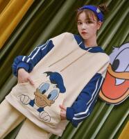 New Size XL Women's DISNEY &times; SNBL Donald Duck Pullover Hoodie