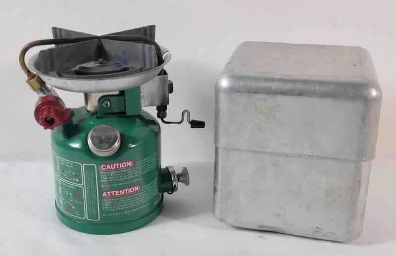 Coleman Easi-Lite 505A Single Burner Camping Stove w/Case .