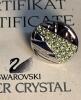 Authentic Seven Signed Swarovski Lapel Pin / Tie Clips - 5