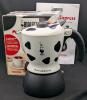 BIALETTI Casa Italia MUKKA EXPRESS 2-Cup Cappuccino Maker with Original Box & Instructions