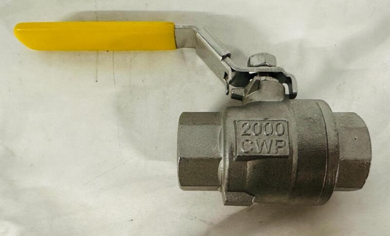 As-New Guardian 3/4&rdquo; 2-Piece Full Port Ball Valve, 2000 CWP