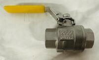 As-New Guardian 3/4&rdquo; 2-Piece Full Port Ball Valve, 2000 CWP