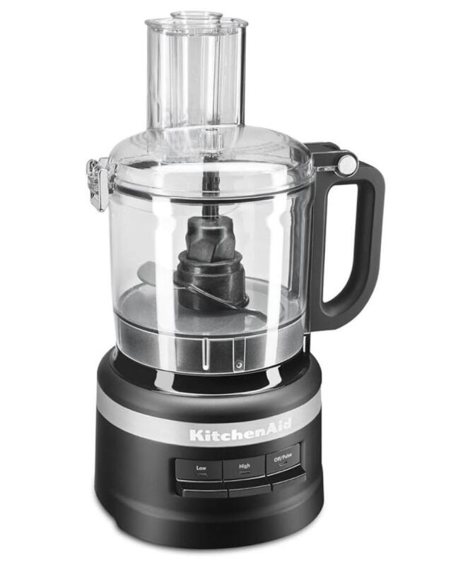 New KitchenAid Food Processor (7 Cups/1.7L) - Matte Black
