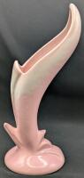 Vintage BEAUCEWARE Art Deco Floral Vase. 9.5" Tall, No Chips or Cracks, Crazing Present on Bottom