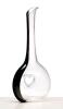 As-New Signed RIEDEL Black Tie Bliss Art Glass Decanter, 14.75" Tall, Retails $398!!