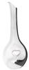 As-New Signed RIEDEL Black Tie Bliss Art Glass Decanter, 14.75" Tall, Retails $398!! - 3