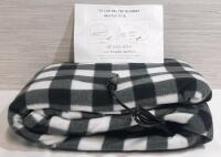 New 12v Car Heated Blanket 38" by 57"