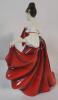Signed Royal Doulton " Sara " Figurine , HN 2265 . Measures 7 &frac14;" tall . No chips or cracks - 3