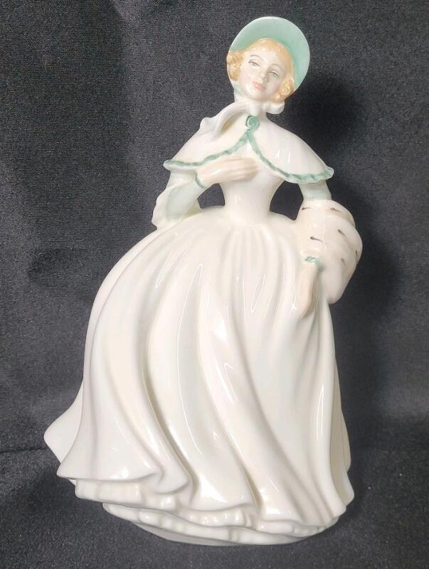 Royal Doulton " Jessica " Figurine , HN 3169 . Measures 8" tall . No chips or cracks