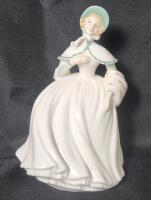 Royal Doulton " Jessica " Figurine , HN 3169 . Measures 8" tall . No chips or cracks