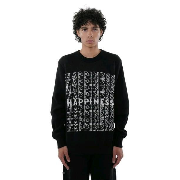 New sz Med/Large Men's WeSC Leon Happiness Logo Sweater