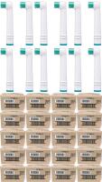 120 New Packs CONAIR Interplak OptiClean Replacement Power Plaque Brush Heads RTG35PLC | 20 Boxes, Each Box Holds 6 Packs of 2 Brush Heads Each | Over $120 Retail Value!
