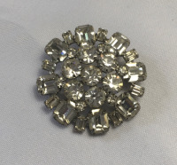 Weiss Fabulous Ice Crystal Brooch