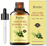 New 100ml Natural Jojoba Oil Essential Oil Suitable for Massage, Skincare, Gua Sha, Showering, Facial Care, Body Care, Nail Care, Hair Care, And Eyelash Care Stock photo added Expires 2028/04/01