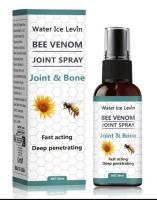 New WATER ICE LEVIN Bee Venom Joint Cream Spray 30ml New Zealand Honey Fast-Acting Deep Penetrating Relief for Neck, Waist, Back, Hands, Feet & Legs with Hyaluronic Acid & Glycerin <br/>Stock photo added Expires 06/25/2028