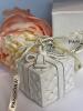 Pandora Quilted Porcelain Gift Box Limited Edition from 2016 Original Black Satin Lined Box and Ribbon Approximately 2 x 2.25&rsquo;&rsquo; no chips or cracks noted as new - 6
