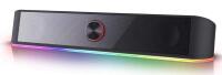 As-New Redragon GS560 Adiemus RGB Desktop Soundbar, 2.0 Channel Computer Speaker with Dynamic Lighting Bar Audio-Light Sync/Display