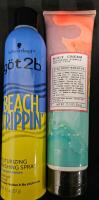 2 new "got 2 be" texturizing hair spray, five deep breaths body cream