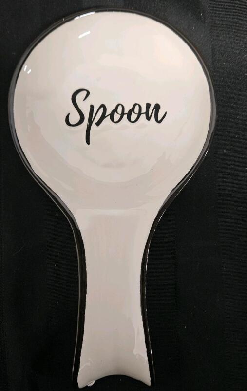 New vudeco ceramic spoon rest