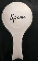 New vudeco ceramic spoon rest