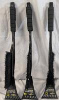3 New Drive MxD Deluxe Ice Scraper with Snow Brush. 21" long
