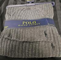 New men's Ralph Lauren Polo hat and scarf
