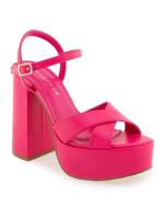 New sz 11 Women's Rampage Platform Sandals Pink