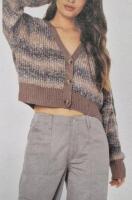 New sz 3X Women's Celebrity Pink Cardigan Sweater