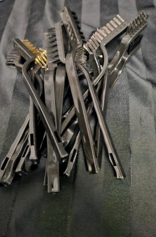 15 new stainless steel wire brushes
