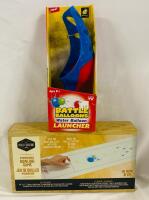 New Portable Bowling Game Plus New Water Balloon Launcher